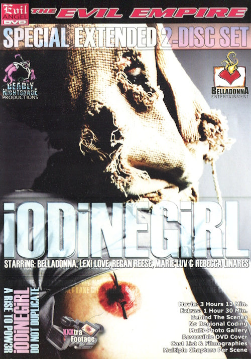 DVD - Evil Angel - Iodine Girl (Belladonna) (2-Disc) framsida
