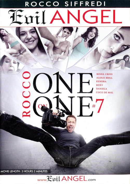 DVD - Evil Angel - Rocco One On One # 7 (Rocco Siffredi) framsida