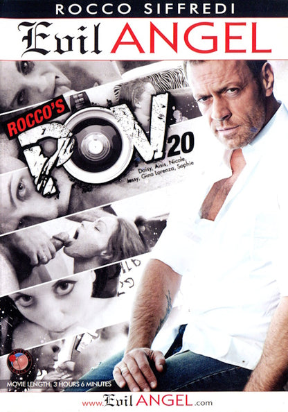 DVD - Evil Angel - Rocco's POV 20 (Rocco Siffredi) framsida