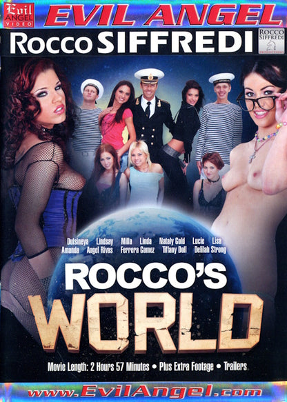DVD - Evil Angel - Rocco's World (Rocco Siffredi) framsida