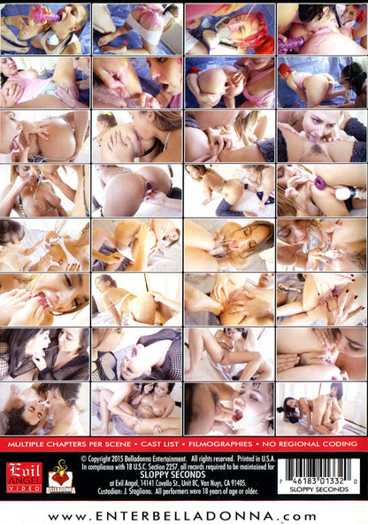 DVD - Evil Angel - Sloppy Seconds (Aiden Riley) (2-Disc) baksida