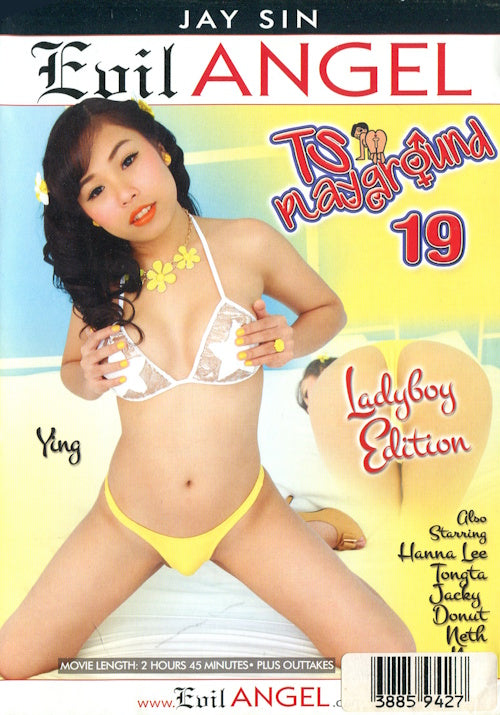 DVD - Evil Angel - TS Playground 19 (Jay Sin) framsida