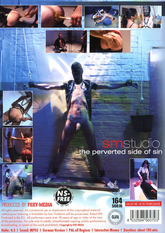 DVD - Foxy Media - SMstudio: The Perverted Side of Sin baksida