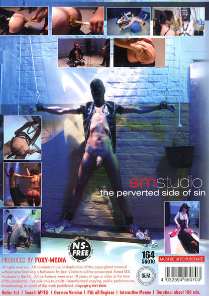DVD - Foxy Media - SMstudio: The Perverted Side of Sin baksida