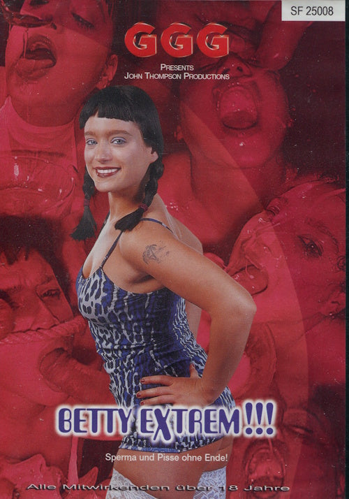 DVD - John Thompson (GGG) - Betty Extrem!!! framsida