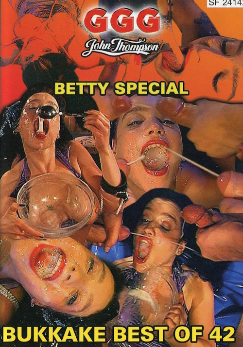 DVD - John Thompson (GGG) - Bukkake Best Of # 42 (Betty Special) framsida