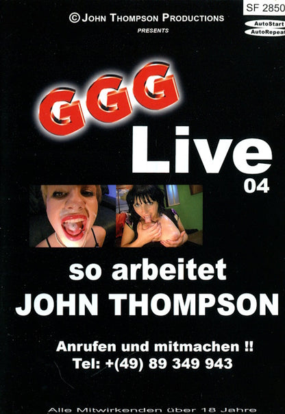 DVD - John Thompson (GGG) - GGG Live # 04 framsida