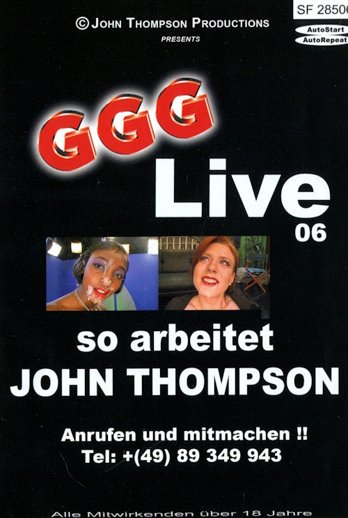 DVD - John Thompson (GGG) - GGG Live # 06 framsida