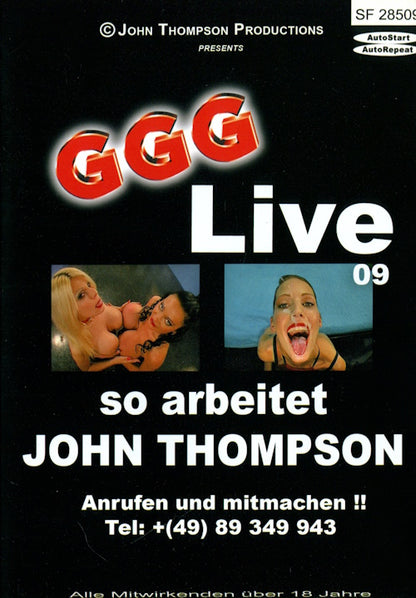 DVD - John Thompson (GGG) - GGG Live # 09 framsida