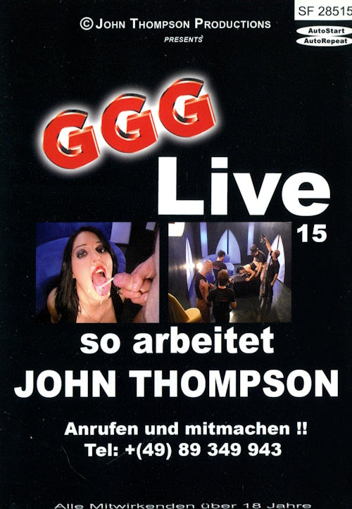 DVD - John Thompson (GGG) - GGG Live # 15 framsida