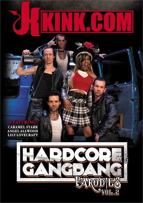 DVD - Kink.com - Hardcore Gangbang Parodies Vol. 2 front cover