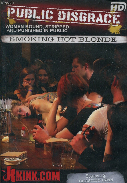 DVD - Kink.com - Public Disgrace: Smoking Hot Blonde framsida