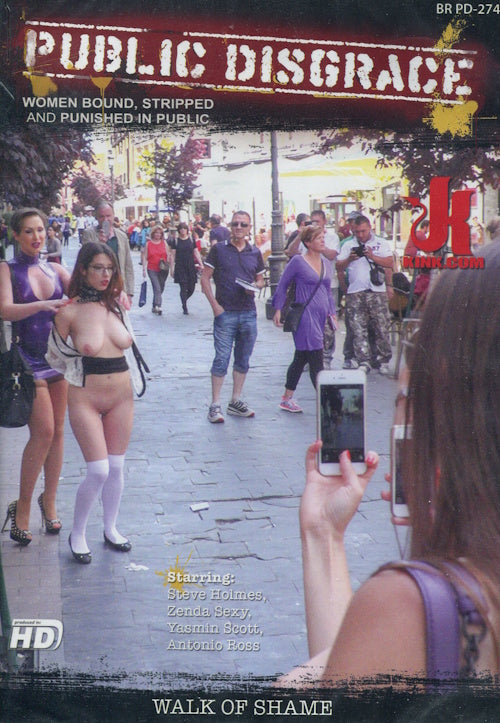 DVD - Kink.com - Public Disgrace: Walk of Shame framsida