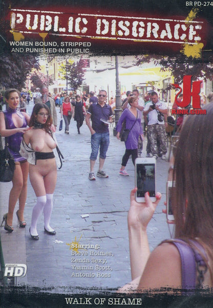 DVD - Kink.com - Public Disgrace: Walk of Shame framsida