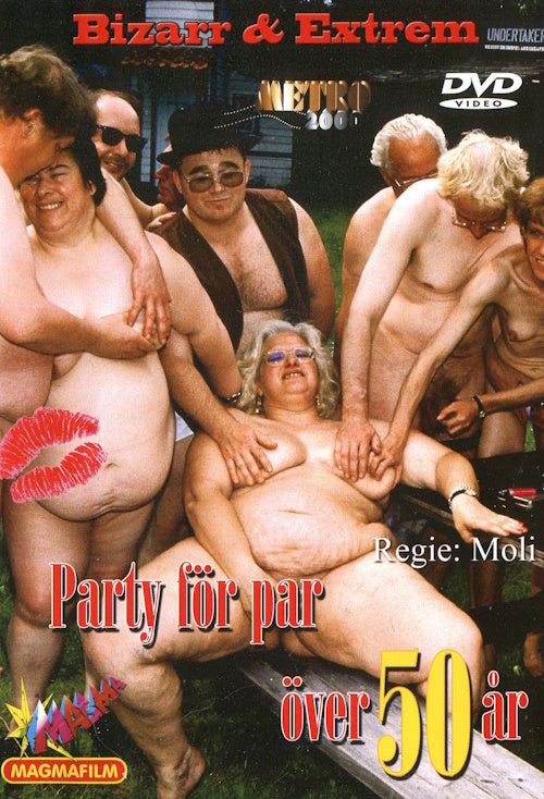 DVD - Party för par över 50 år framsida