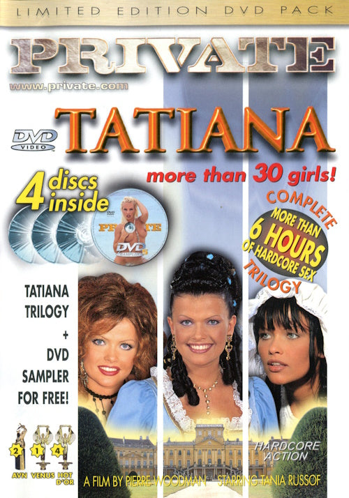 DVD - Private Tatiana Complete Trilogy (4-disc) framsida