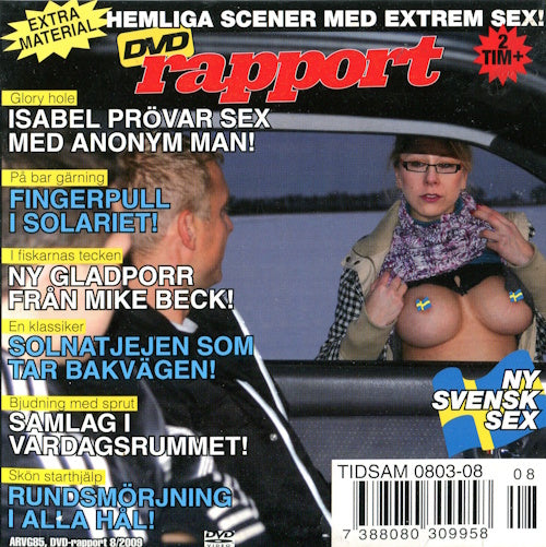 DVD - DVD Rapport (08-2009)&nbsp; framsida
