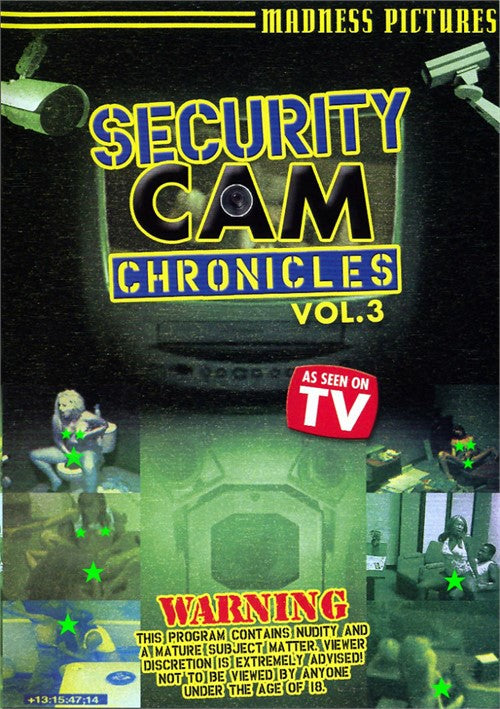 DVD - Security Cam Chronicles Vol. 3 front cover