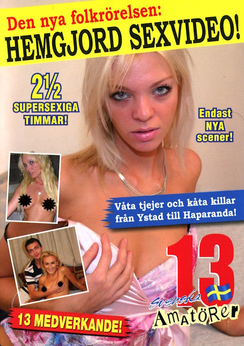 DVD - Svenska Amatörer # 13 (2008) framsida