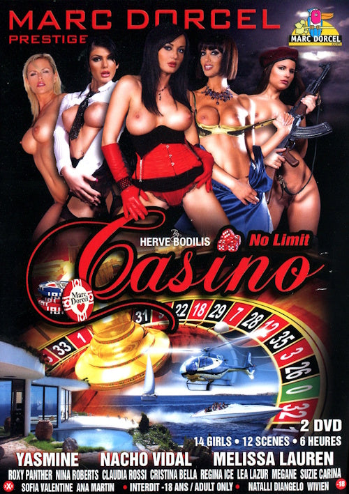 DVD - Marc Dorcel - Casino: No Limit (2-Disc) framsida