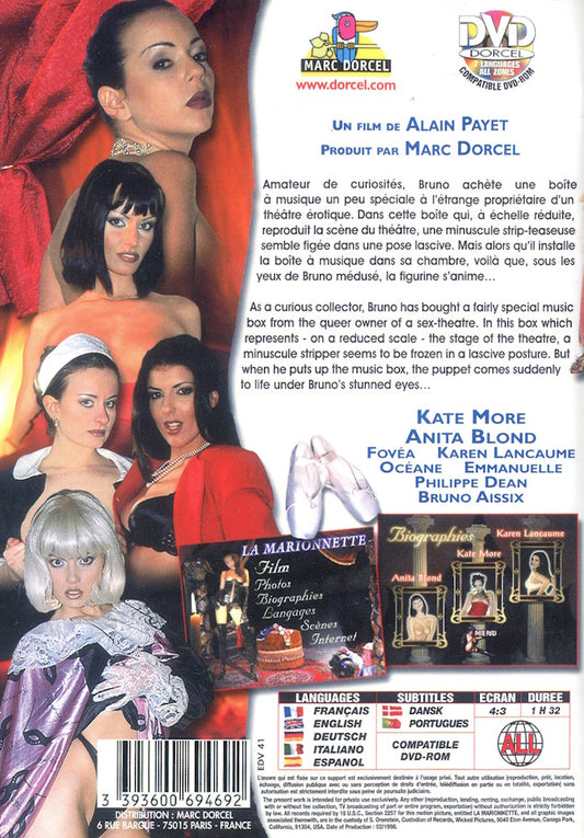 DVD - Marc Dorcel - La Marionnette baksida