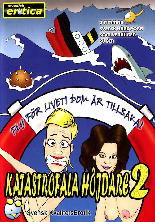 DVD - Swedish Erotica - Katastrofala Höjdare 2 framsida