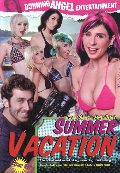 DVD - Burning Angel Entertainment - Joanna Angel & James Deen's Summer Vacation (2-Disc) framsida