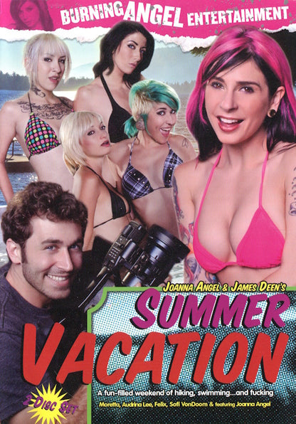 DVD - Burning Angel Entertainment - Joanna Angel & James Deen's Summer Vacation (2-Disc) framsida