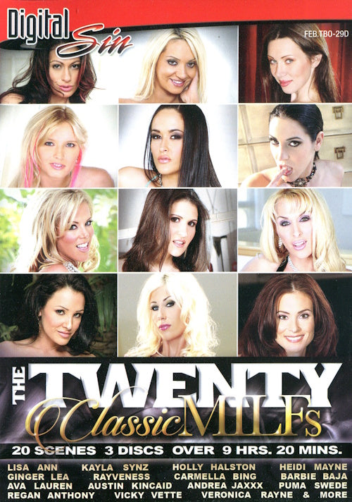 DVD - Digital Sin - The Twenty Classic Milfs (3-Disc) framsida