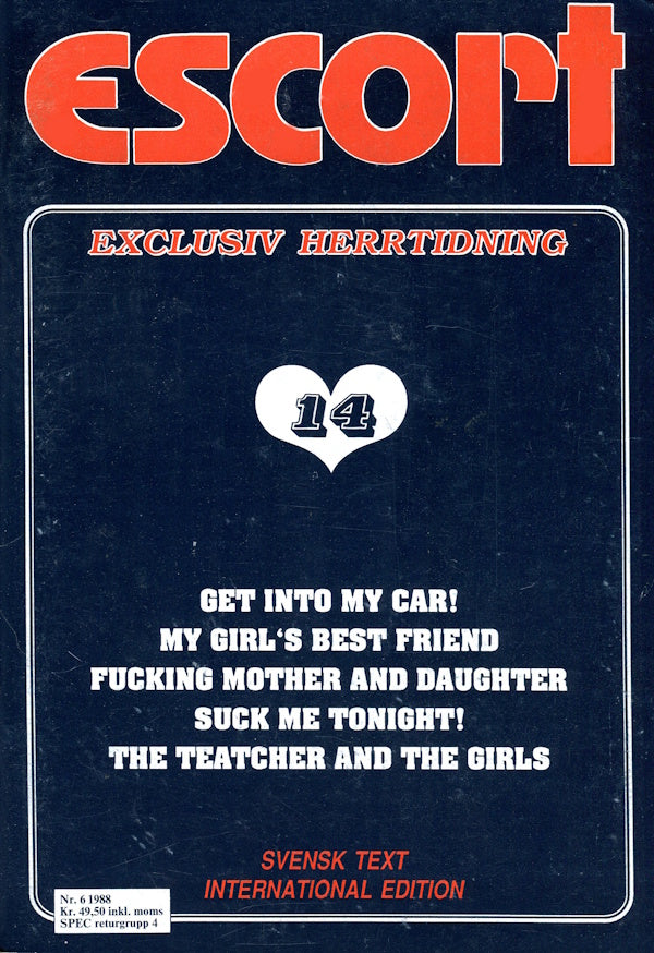 Escort # 14 (1988) framsida