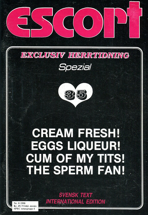 Escort # 35 (1990) front cover