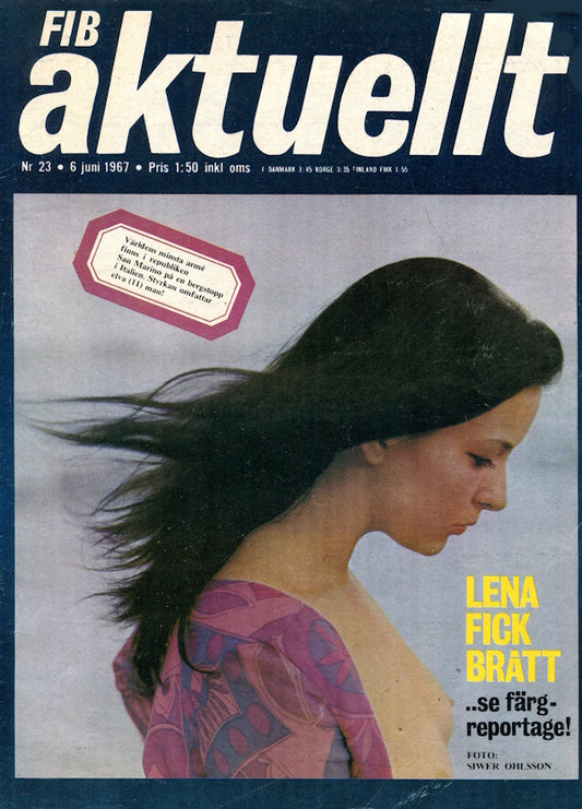 Fib Aktuellt # 23 (1967) framsida