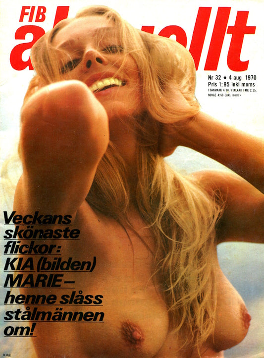 Fib Aktuellt # 32 (1970) framsida