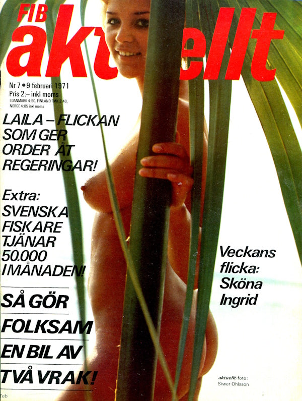 Fib Aktuellt # 07 (1971) framsida