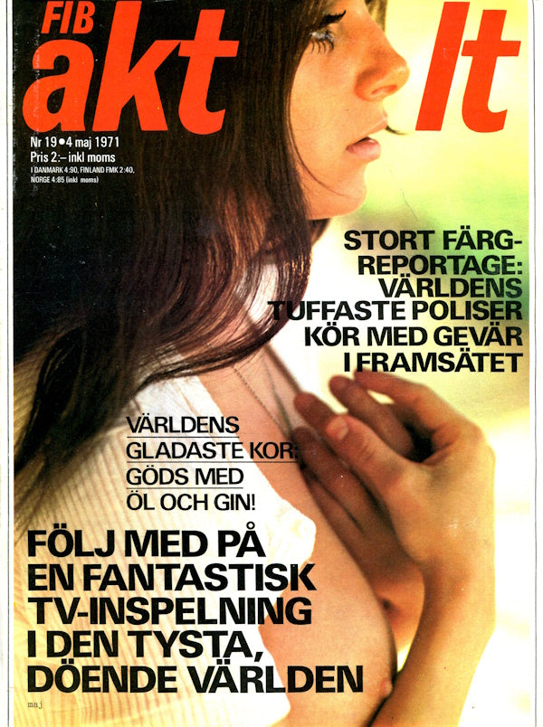 Fib Aktuellt # 19 (1971) framsida