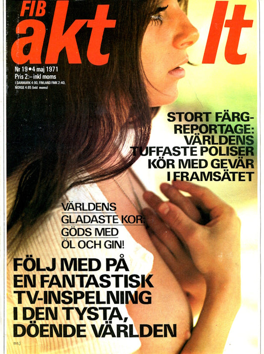 Fib Aktuellt # 19 (1971) framsida