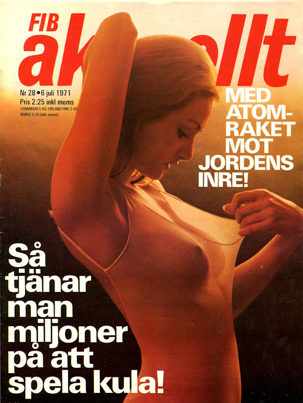 Fib Aktuellt # 28 (1971) framsida