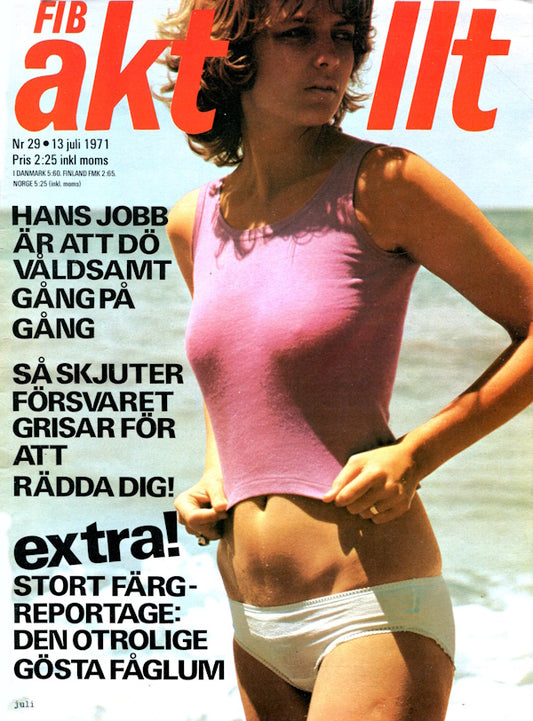 Fib Aktuellt # 29 (1971) framsida