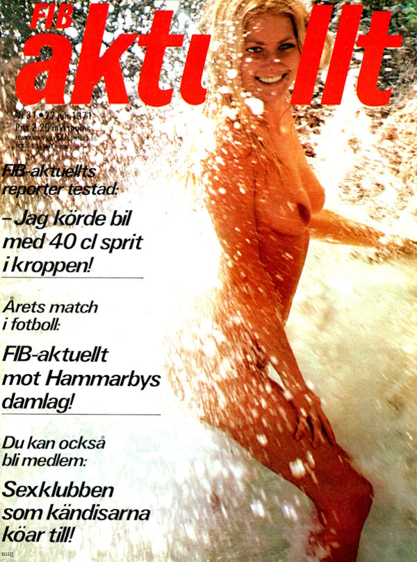 Fib Aktuellt # 31 (1971) framsida