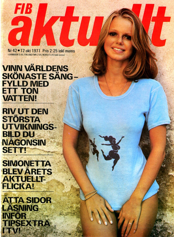 Fib Aktuellt # 42 (1971) framsida
