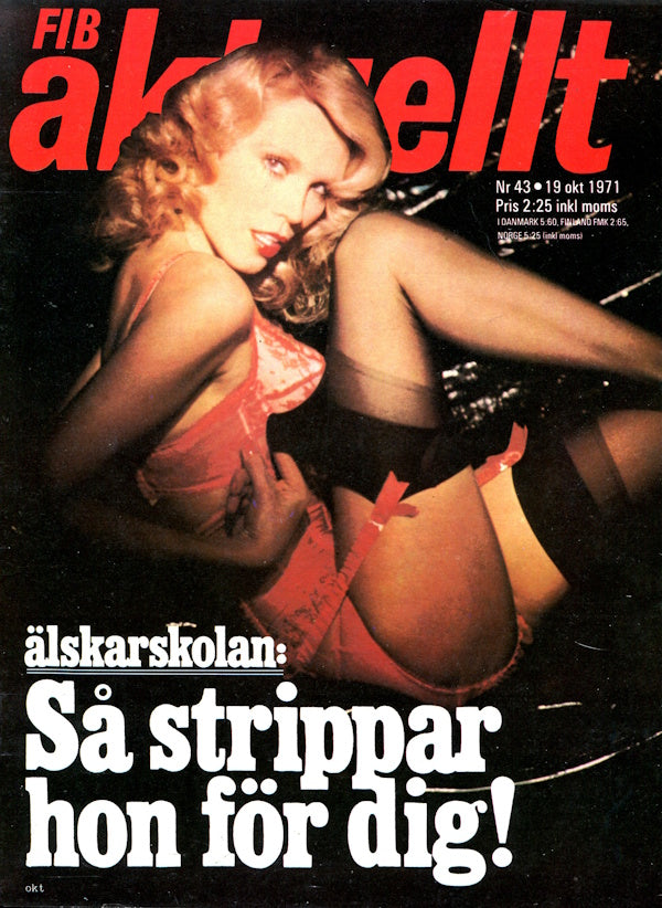 Fib Aktuellt # 43 (1971) framsida