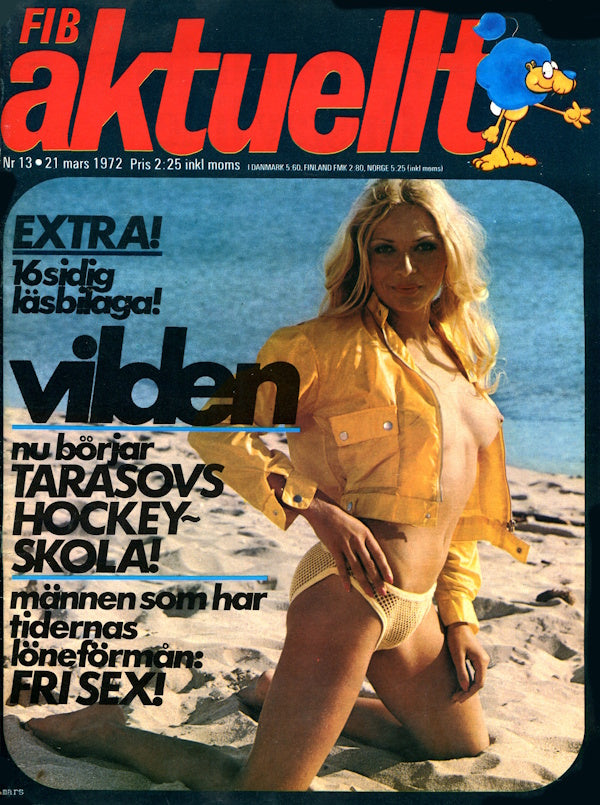 Fib Aktuellt # 13 (1972) framsida