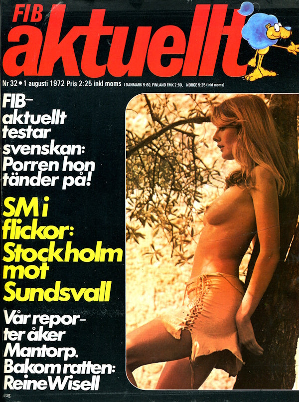 Fib Aktuellt # 32 (1972) framsida