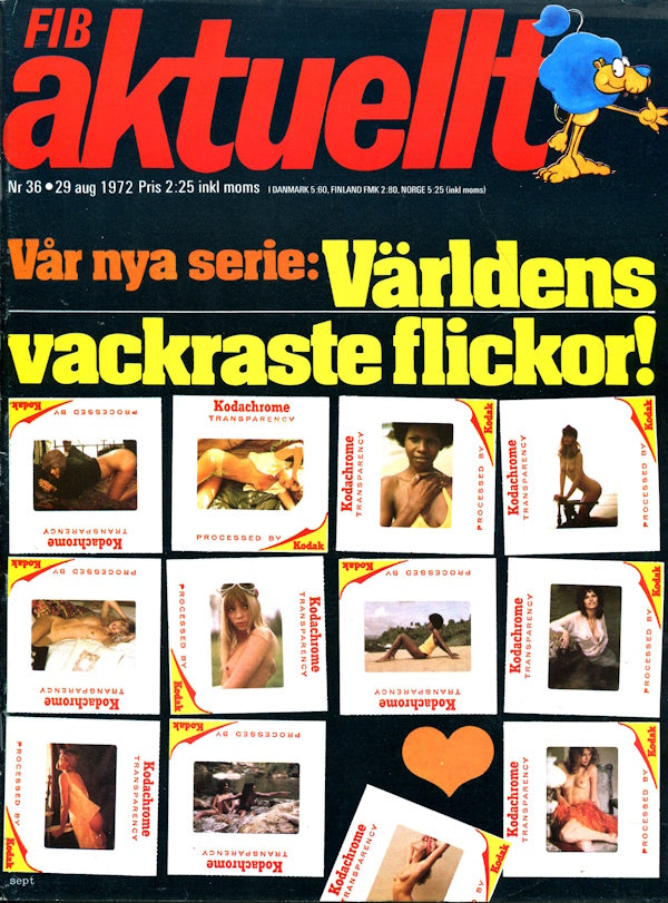 Fib Aktuellt # 36 (1972) framsida