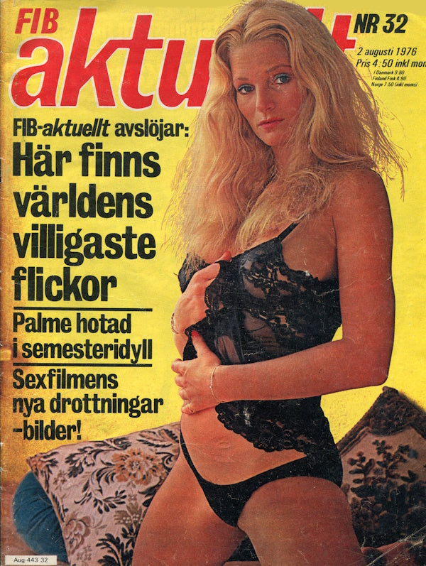 Fib Aktuellt # 32 (1976) framsida