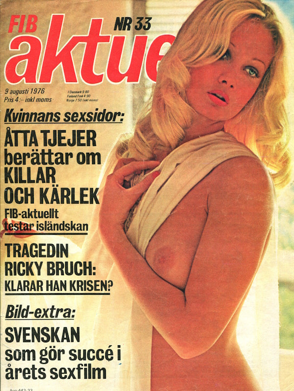  Fib Aktuellt # 33 (1976) framsida