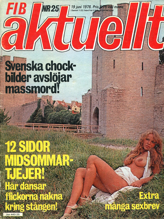 Fib Aktuellt # 25 (1978) framsida