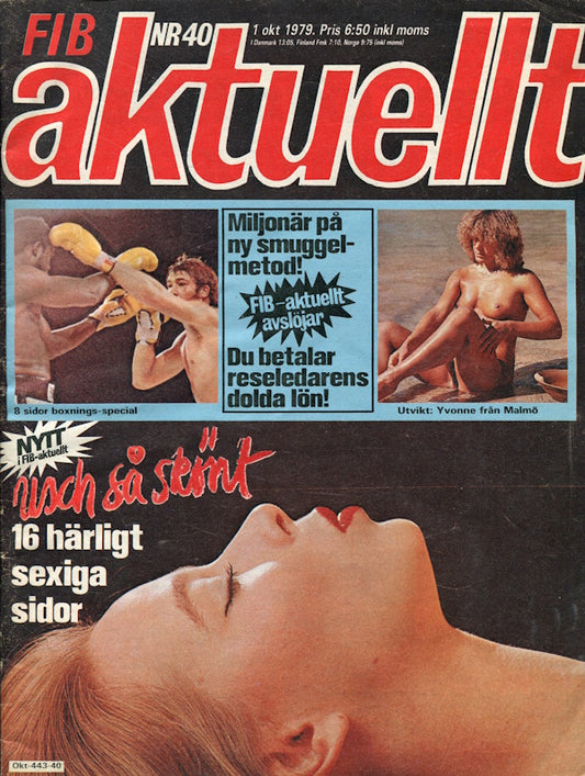 Fib Aktuellt # 40 (1979) framsida