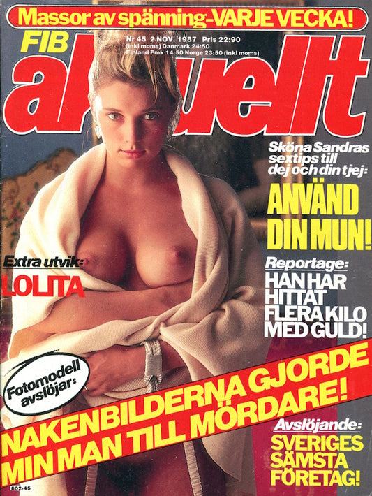 Fib Aktuellt # 45 (1987) framsida