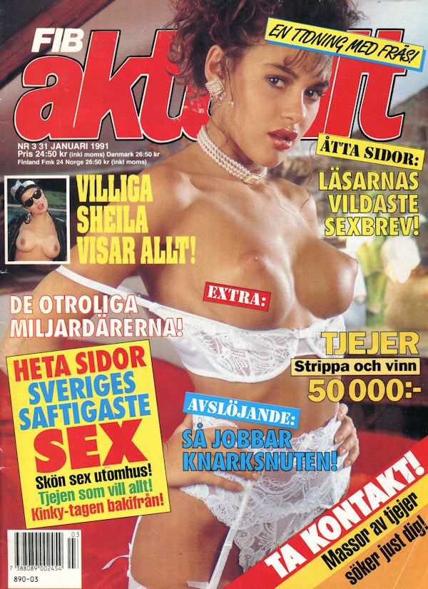 Fib Aktuellt # 03 (1991) framsida